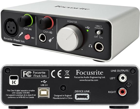 Focusrite iTrack Solo (Lightning) – nem csak egy iOS-interfész