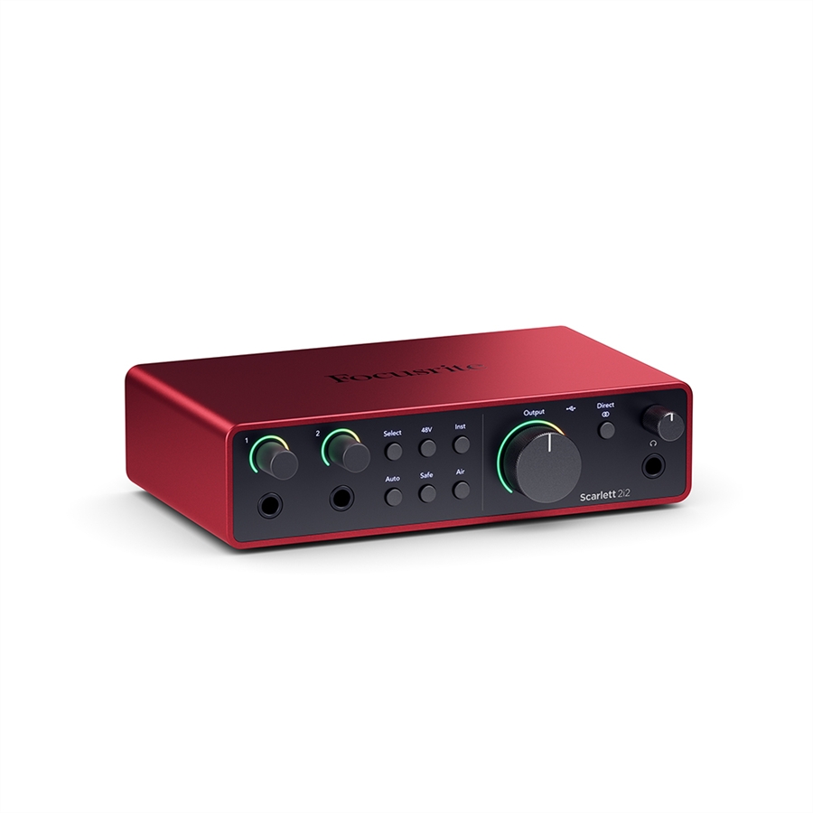 FOCUSRITE SCARLETT 2i2 (4TH GEN), Hangkártya