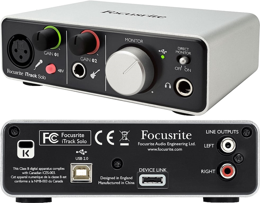 Focusrite iTrack Solo (Lightning)