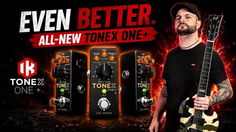 IK Multimedia TONEX ONE+ &ndash; A forradalmi git&aacute;rhangz&aacute;s legkompaktabb evol&uacute;ci&oacute;ja