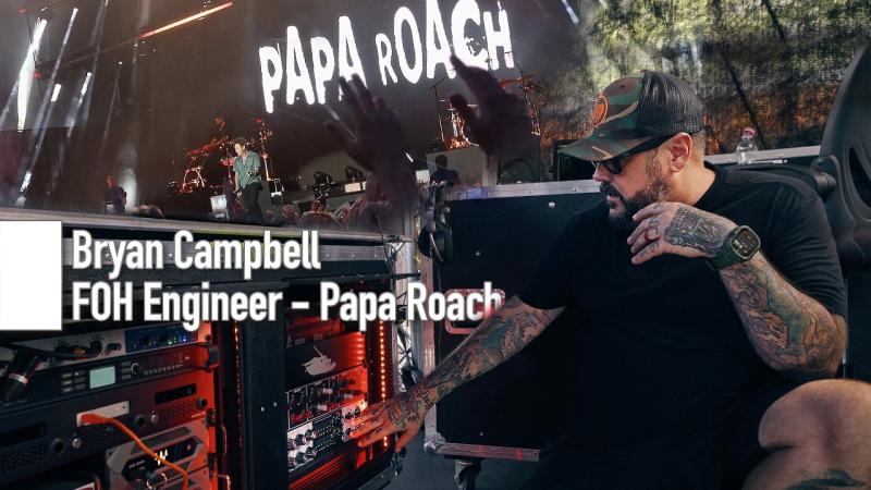 Gainlab Audio Governor a Papa Roach &eacute;s a Trivium turn&eacute;rackjeiben