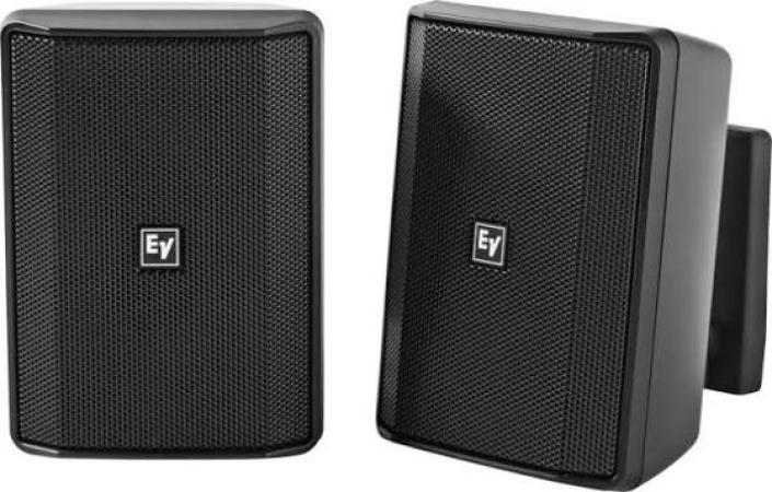 EV EVID S5.2B install&aacute;ci&oacute;s hangsug&aacute;rz&oacute;, 8Ohm, fekete, p&aacute;r