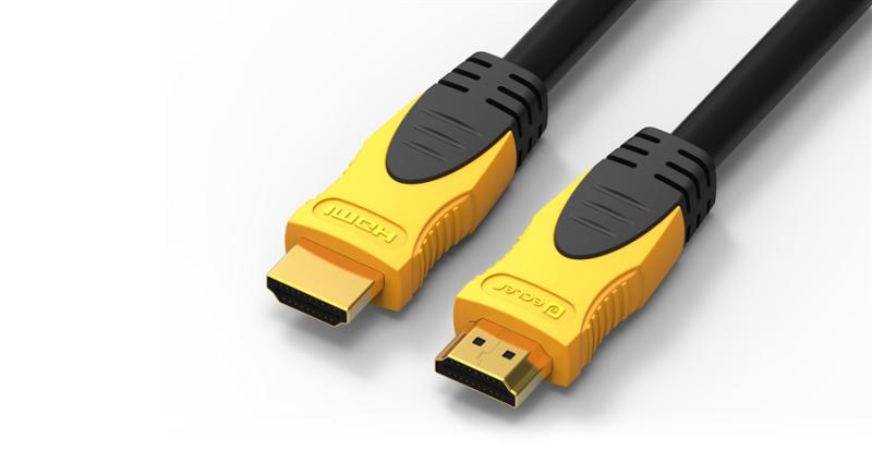 ECLER VEO-CH200 HDMI 2.0 (18 Gbps) cable with Ethernet, Audio and Control (ARC and CEC) signals. Length: 0.5m