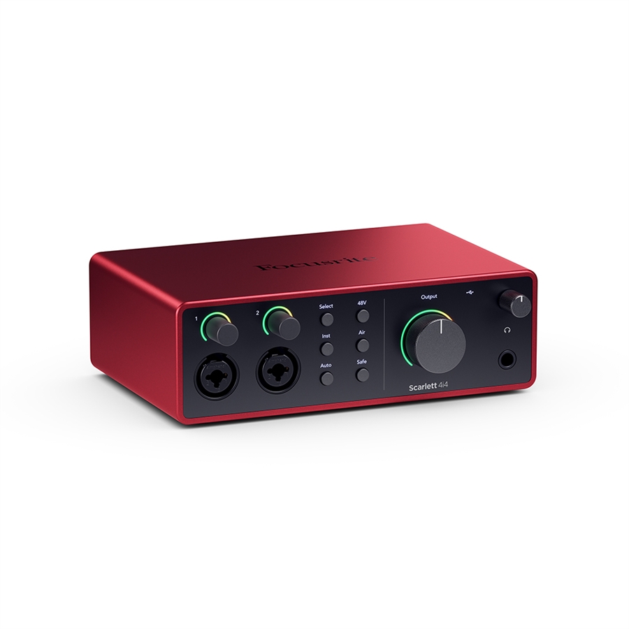 FOCUSRITE SCARLETT 4i4 (4TH GEN), Hangkártya