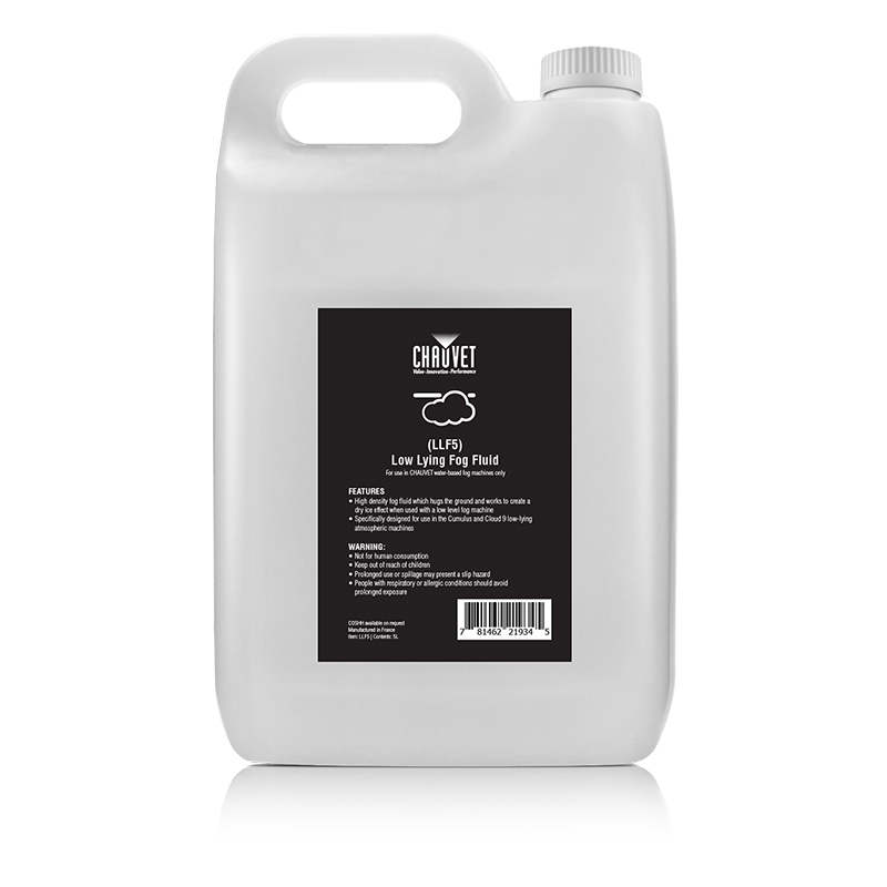 Chauvet DJ LLF5 Low-Lying Fog Fluid 5 literes kannában