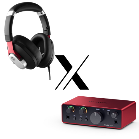 Focusrite X Austrian Audio Bundle (Scarlett Solo 4th Gen + Hi-X15)
